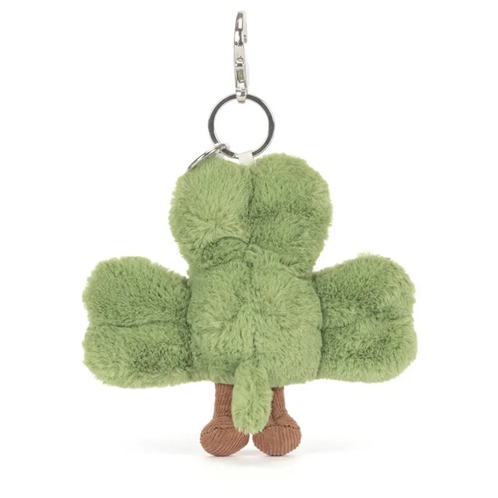 Jellycat Amuseables Siofra Shamrock Bag Charm, NWT - Picture 9 of 10